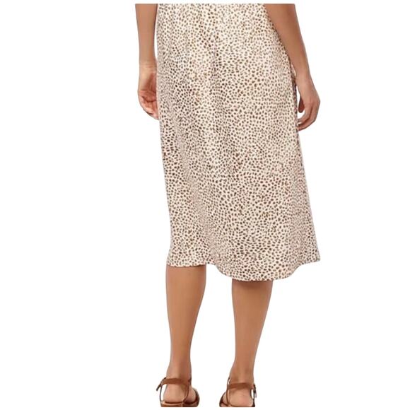 J. Crew Cheetah Animal Printed Bias Slip Skirt Midi Skirt 2024 Size Medium - Picture 5 of 9